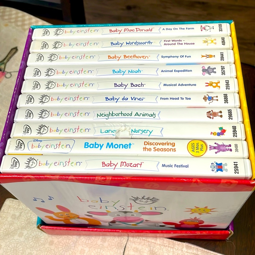 DISNEY Baby Einstein DVD lot—14 DVDs